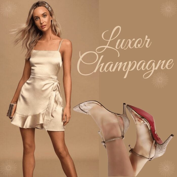 Scarpin vinil champagne - Imagem 2