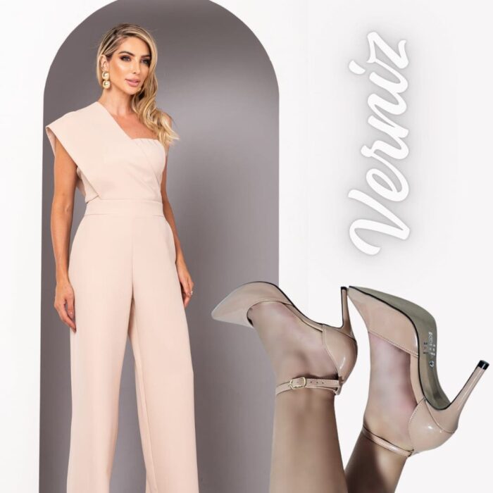 Scarpin verniz nude - Imagem 3