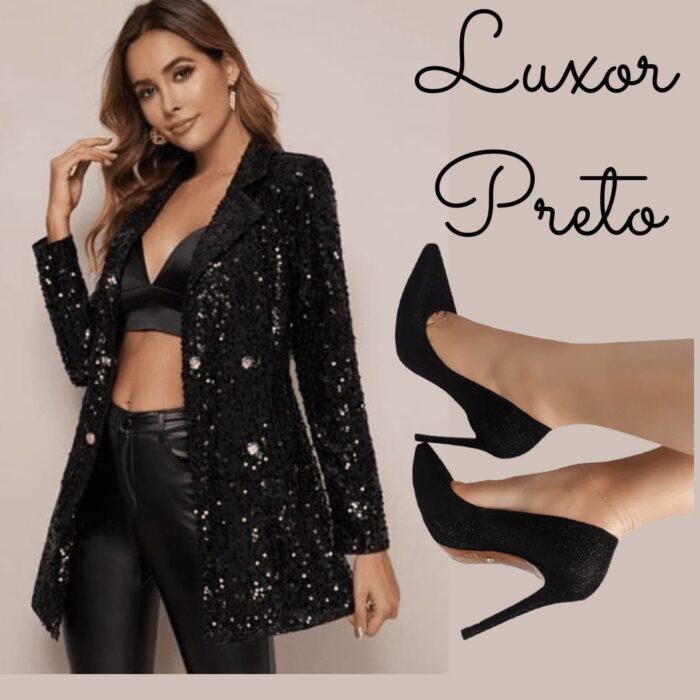 Scarpin Classic luxor preto - Imagem 4