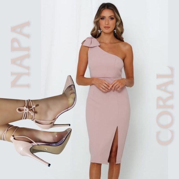 Scarpin Napa/Coral - Imagem 3