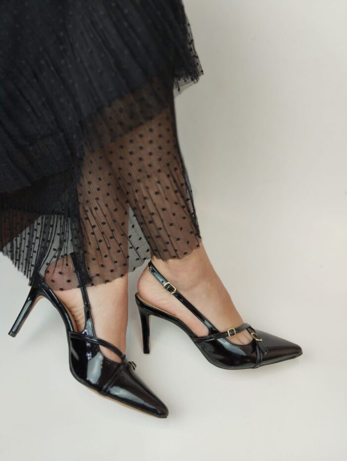 Salto Chanel Preto - Imagem 4