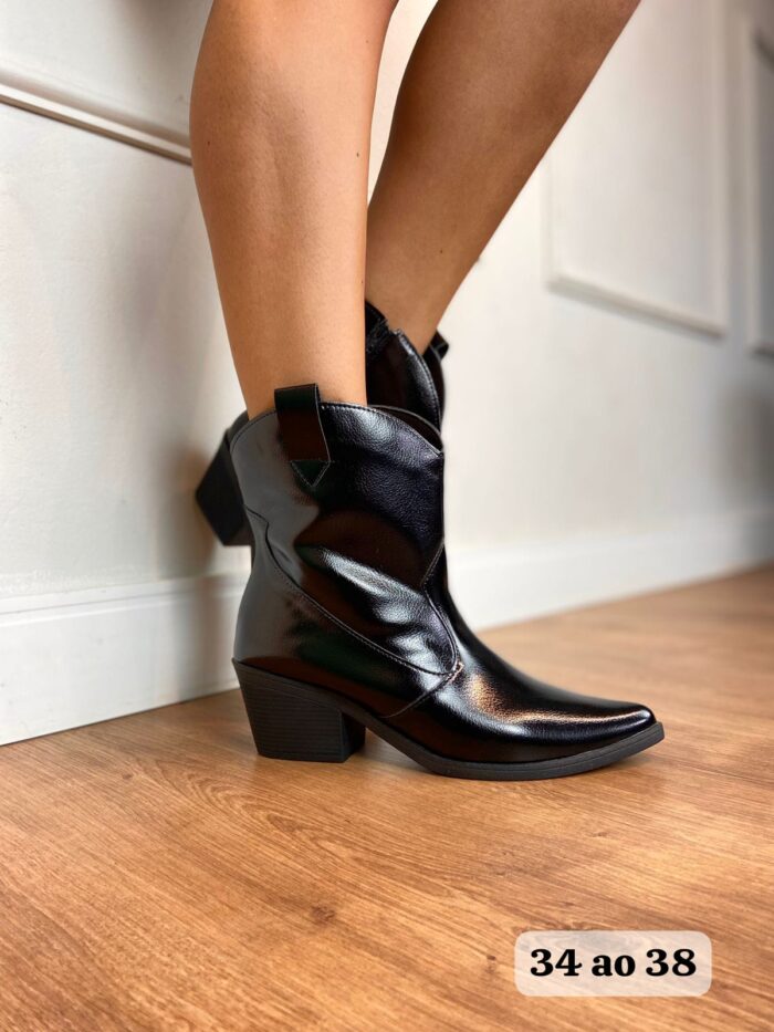 Bota Texana Croco brilho