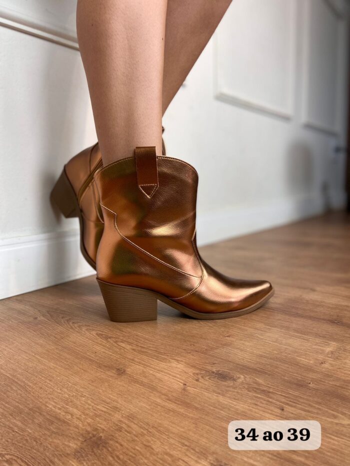Bota Texana Croco brilho - Imagem 3