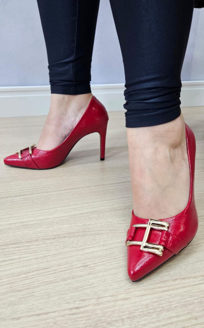 Salto fino vermelho - Imagem 3