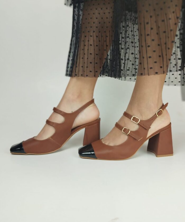 Scarpin Mary Jane brown - Imagem 3